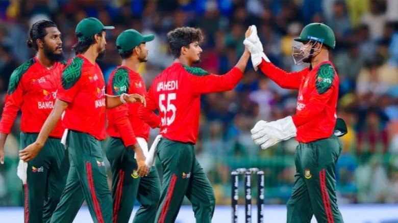 লঙ্কা জয়! শ্রীলঙ্কার মাটিতে বাংলাদেশের প্রথম টি-টো...