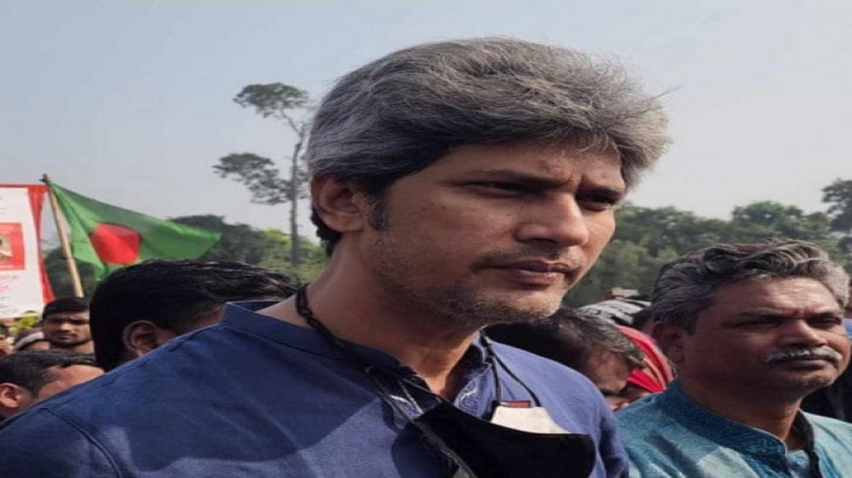 গণসংহতি আন্দোলনের কেন্দ্রীয় সমন্বয়ক জোনায়েদ সাকি।